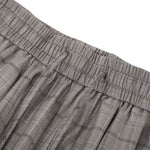 Vintage Plaid Wide Leg Drape Trousers