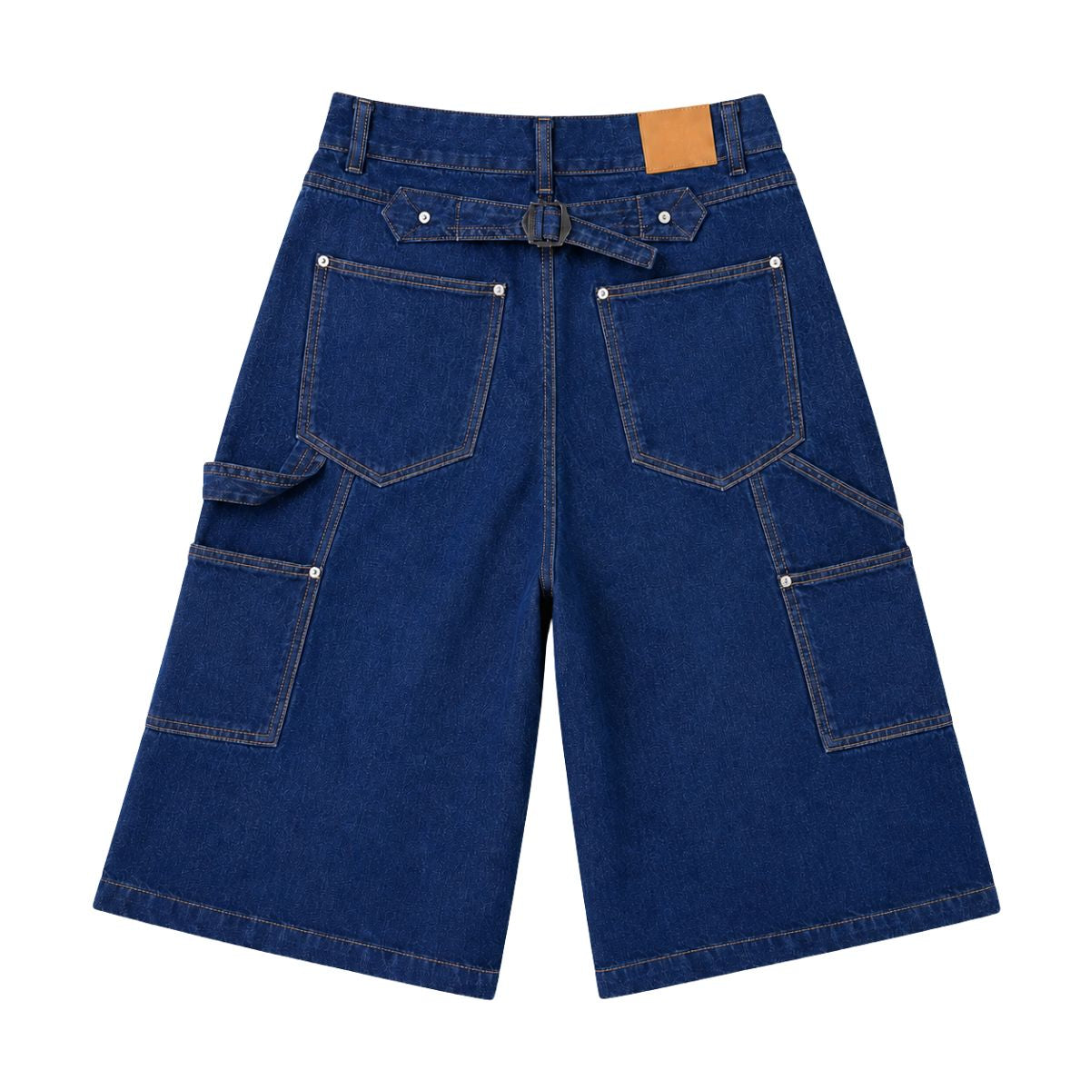 Bermudas con lavado vintage y salpicaduras de tinta