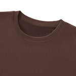 Double-Layer Bubble-Hem Cropped Streetwear Tee