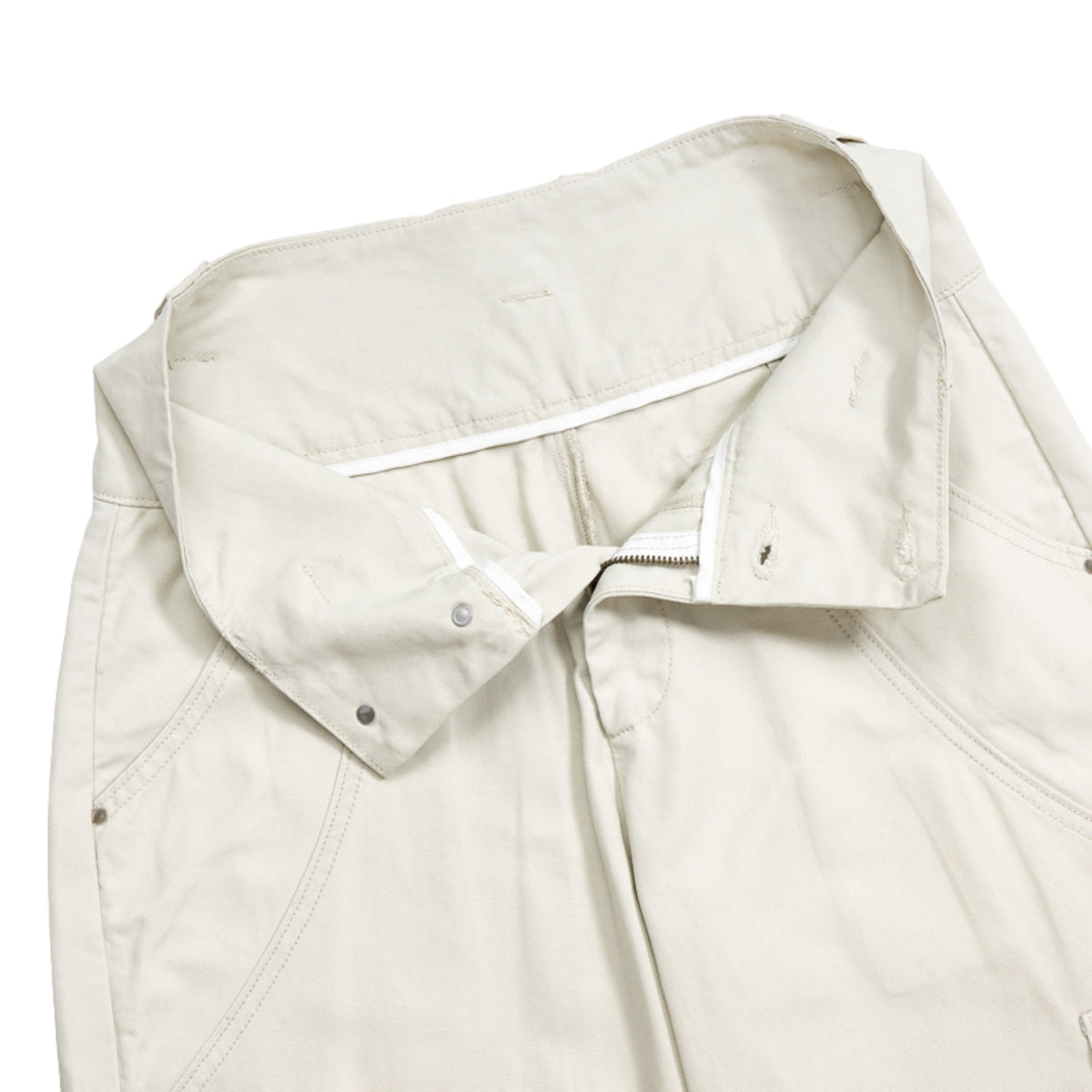 High-Waist Multi-Pocket Cargo Bermuda Shorts