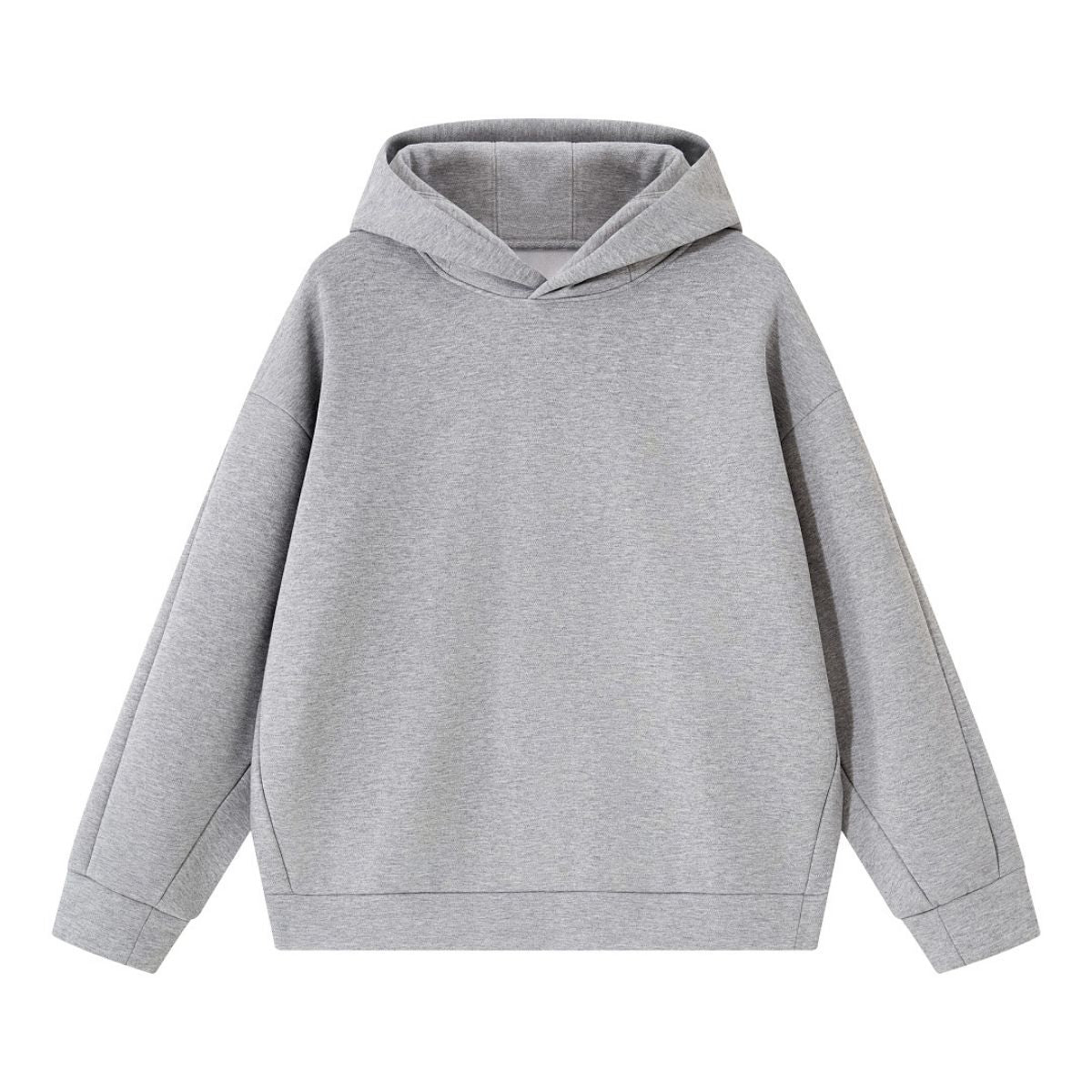 Heavyweight Fleece‑Lined Tailored Seamed Hoodie