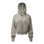 Embroidered Quiet Luxury Old Money Zip‑Up Hoodie