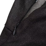 Falda vaquera con bordado de perlas y lavado vintage