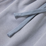 Gradient Monkey‑Wash Heavyweight Cotton Straight‑Leg Casual Pants