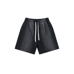 Shorts holgados vintage con lavado intenso