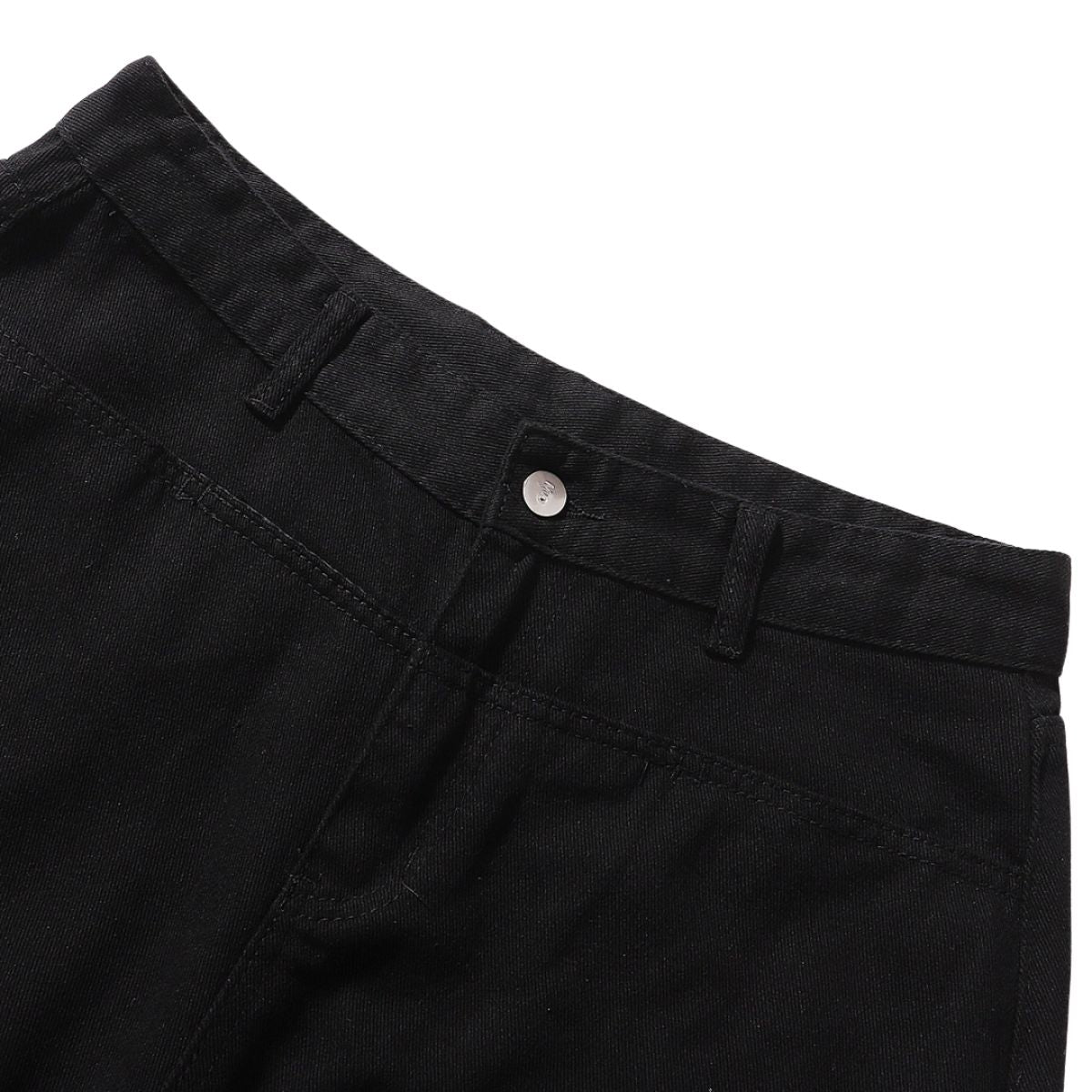 Bermudas con lavado vintage y salpicaduras de tinta