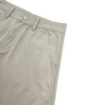 Washed Wrinkled Barrel with Zipper Pockets Cargo Pants