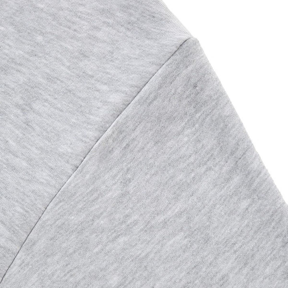 Boxy Flatlock Stitch Fleece Lined Hoodie