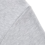 Boxy Flatlock Stitch Fleece Lined Hoodie