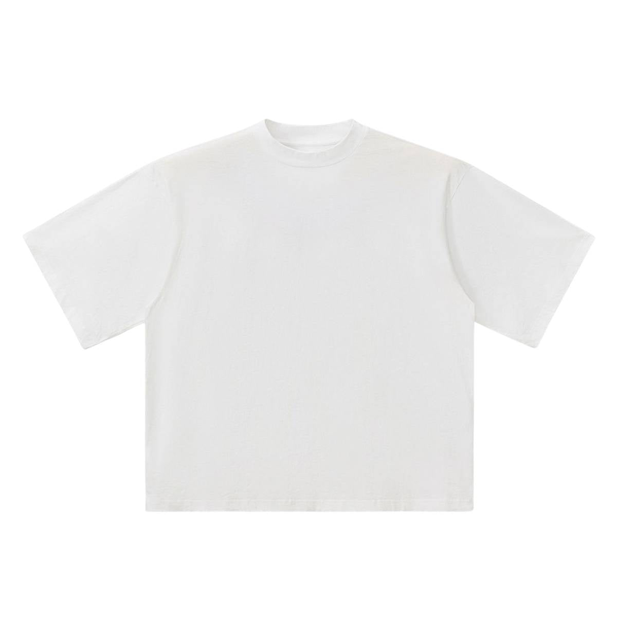 Mock Neck Oversized Vintage Tee
