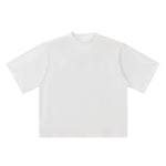 Mock Neck Oversized Vintage Tee