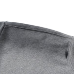 Cotton Terry Washed Distressed Graffiti Drop‑Shoulder Crewneck Sweatshirt