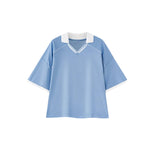 Camiseta desteñida con lavado a la piedra de 7.5 oz