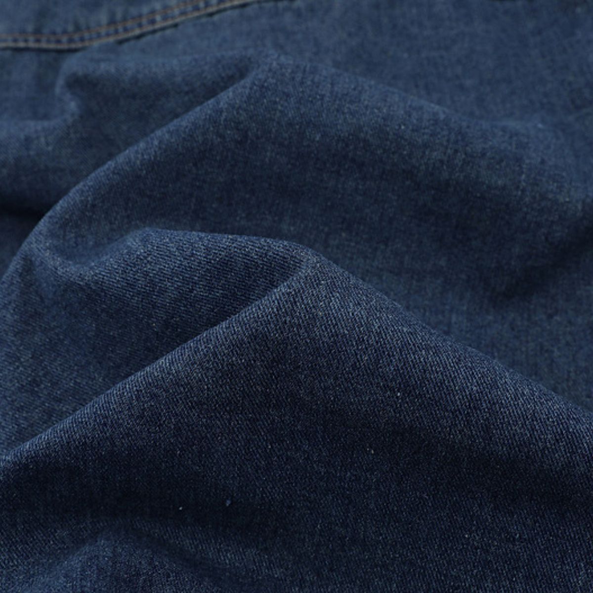 Heavy Industry Retro Zipper Stand Collar Motorcycle Wear Washed Denim Jacket