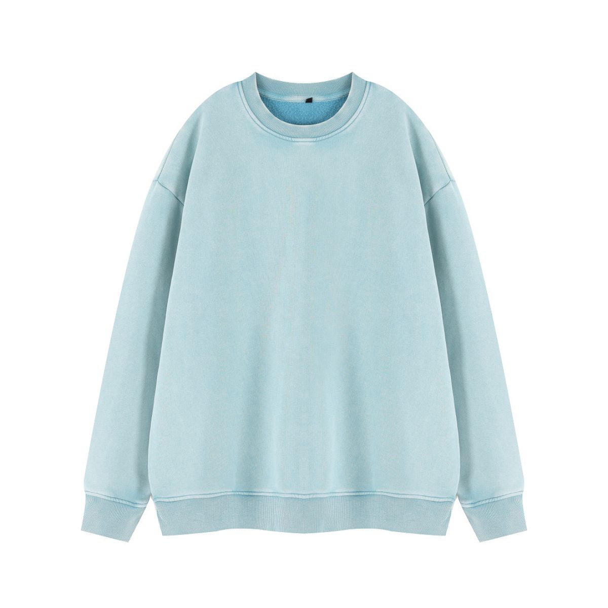 Heavyweight Fleece Washed Vintage Crew Neck Sweatshirt