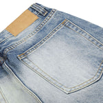 Vintage Whiskering Relaxed‑Fit Casual Jeans