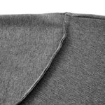 Quiet Luxury Fake Two‑Piece Henley Long Sleeve T‑Shirt