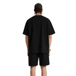 Camiseta básica de manga corta preencogida de 7 oz