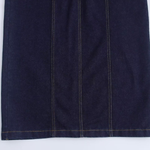 Women's Sleeveless Bodycon Maxi Denim Dress