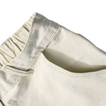 Washed Solid Baggy Wide Leg Workwear Pants