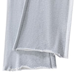 Cotton Casual Contrast Rib Stretch Sweatpants