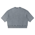 310G Snow Wash Cotton Crop Tee