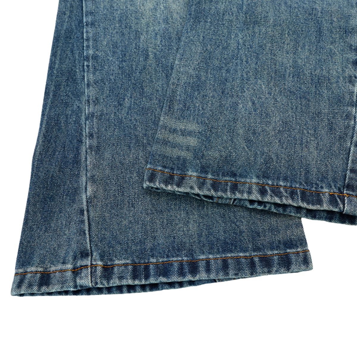 Vintage Washed Wide Leg Jeans