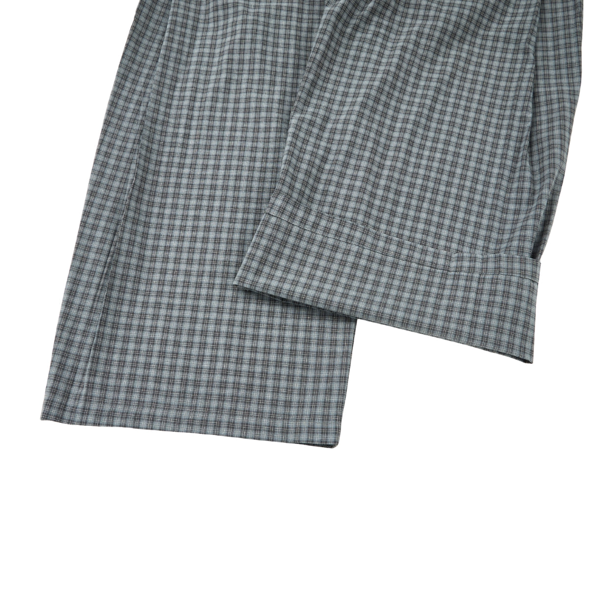 Plaid Wide-Leg Relaxed Baggy Unisex Casual Trousers