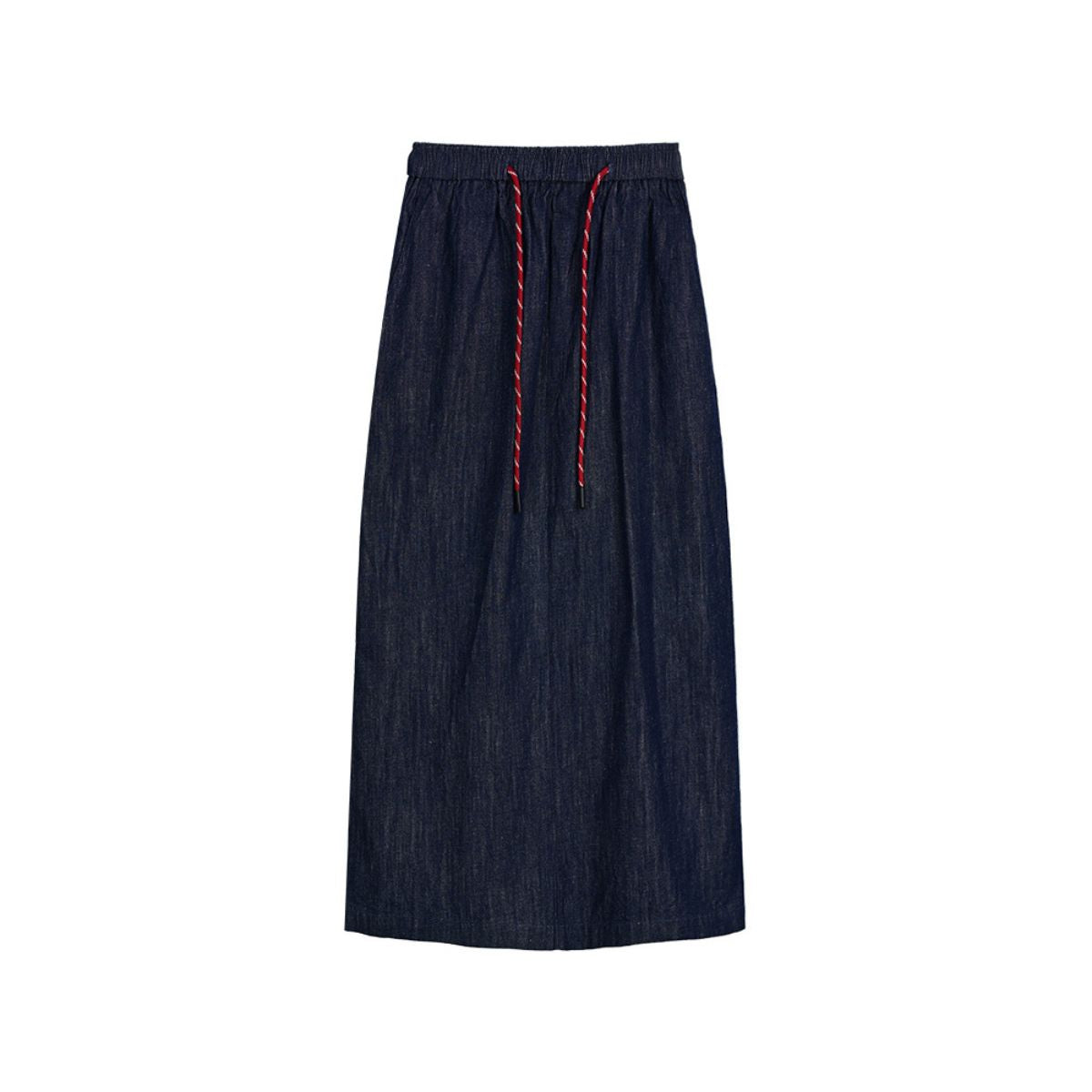 Women's Indigo Denim Midi Skirt