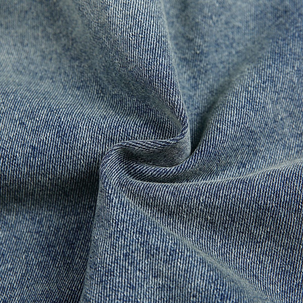 Hong Kong Vintage Fake Two-piece Patchwork Denim Jacket