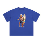Grandpa Surfing Graphic Tee-INNBLAC Fashion Apparel
