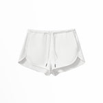 Drawstring Waist Terry Sport Shorts