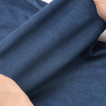 Crossover Waist Stretch Flared Denim Pants