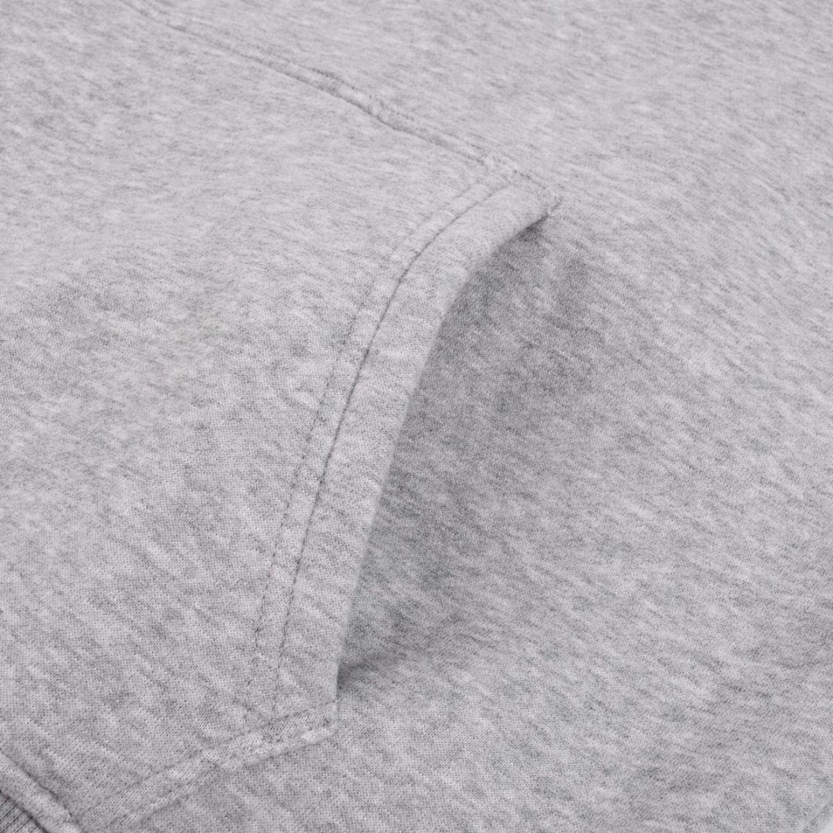 Snow Wash Broken-Seam Color Contrast Webbing Fleece Hoodie
