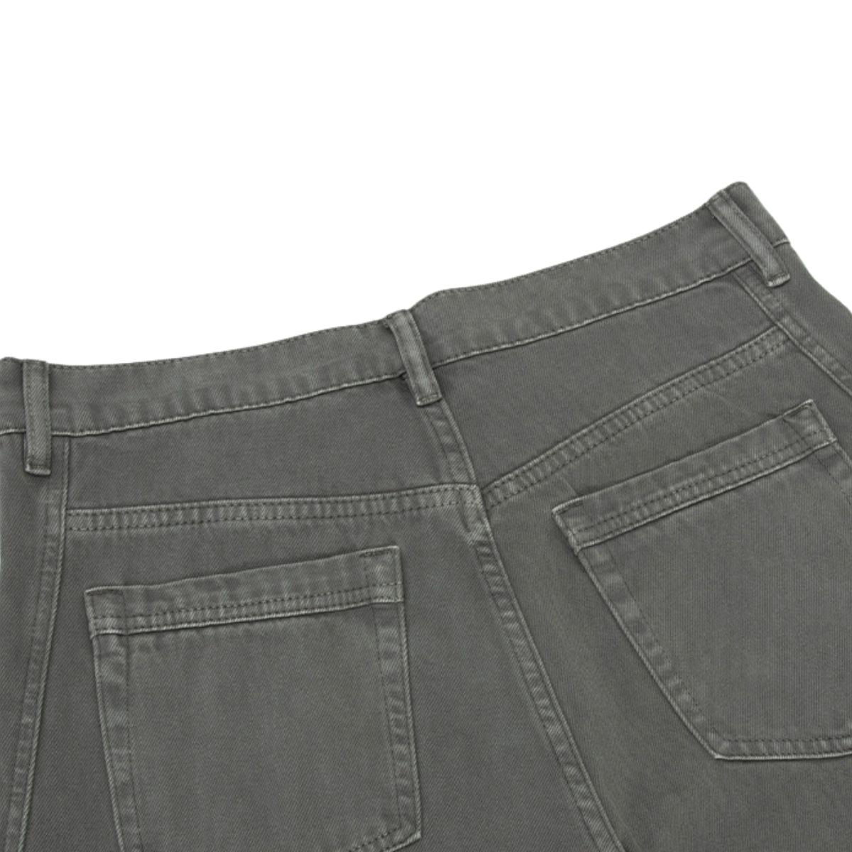 Patchwork Deconstructed Relaxed Loose Fit Stretch Casual Jogger Pants