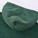 Heavyweight Washed Cotton Baggy Hoodie