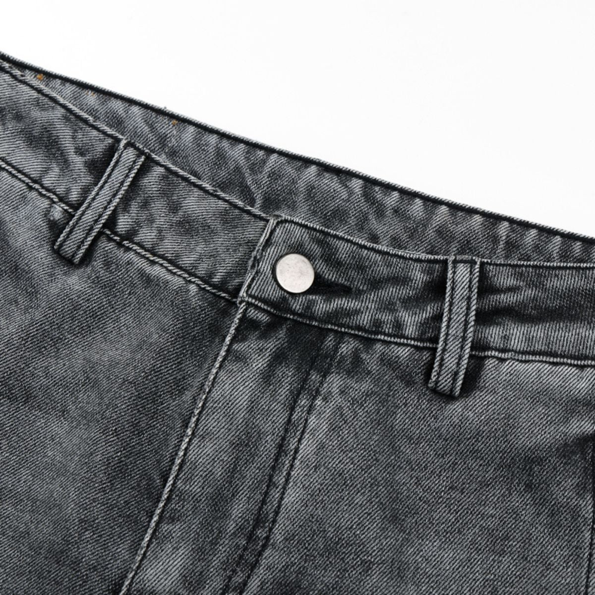 Washed American Streetwear Unisex Jeans