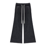Loose Drapey Cotton Women Flared Pants