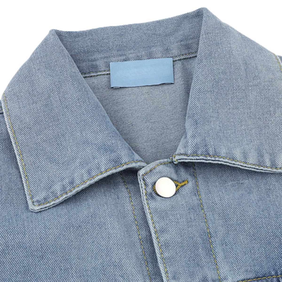 Unisex Retro Street Washed Vintage Denim Jacket