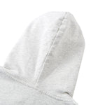 Washed Raw Edge Double Slider Zip Hoodie