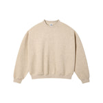 Loose Drop Shoulder Crew Neck Sweatshirt Casual Pullover