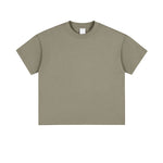 Women's Solid Color Cotton T Shirt 7.8oz