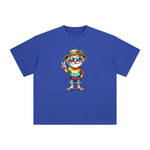 Happy Vacation Old Man Graphic Tee-INNBLAC Fashion Apparel