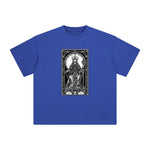 Mystery Skeleton Tarot Card Graphic Tee-INNBLAC Fashion Apparel