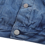 New Stylish Water Wave Denim Jacket