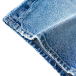 Relaxed Fit Whisker Denim Shorts