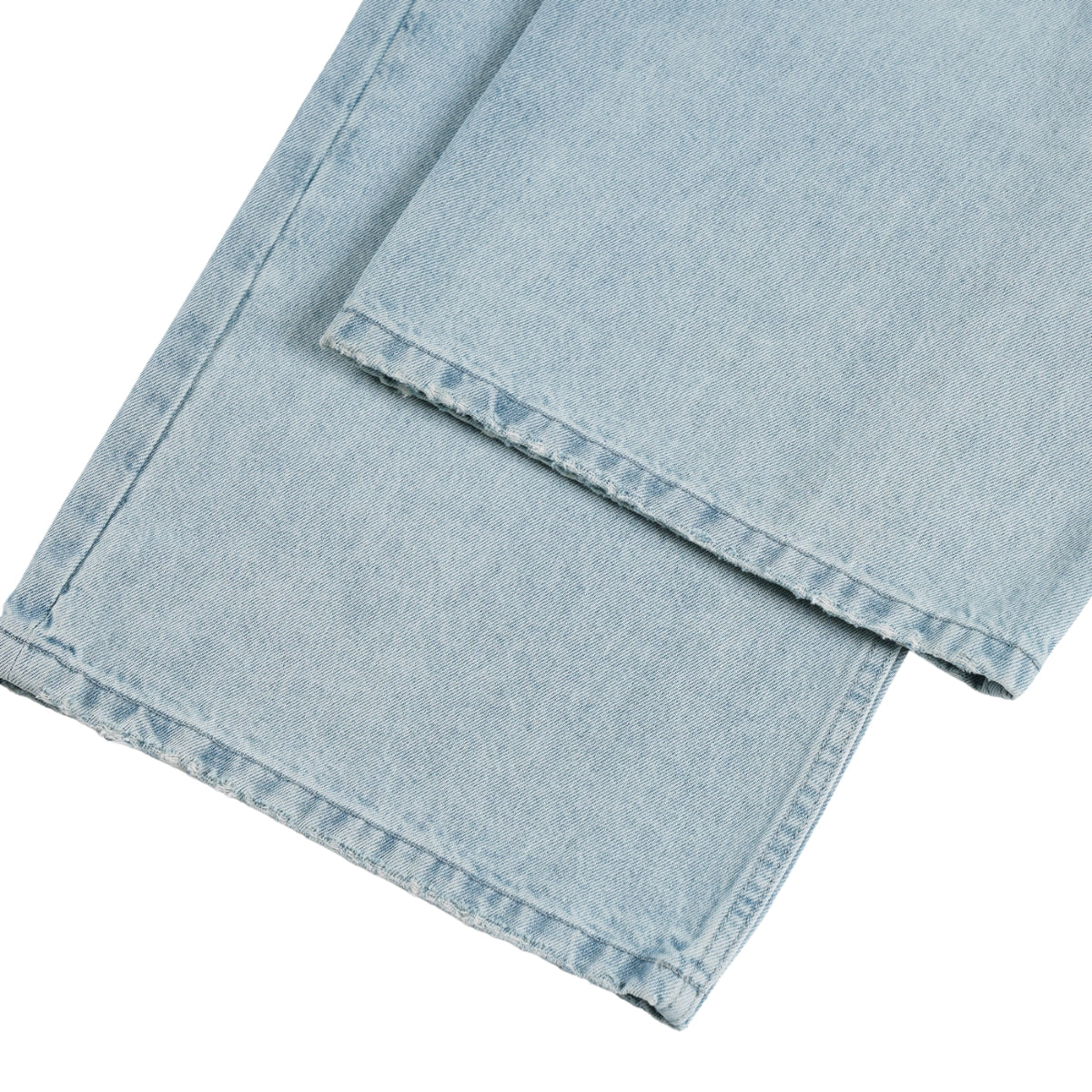 Light Wash Ghost Claw Baggy Wide Leg Denim Jeans