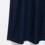 Women's Halter Neck Denim Maxi Dress