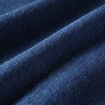 Shorts vaqueros con mariposas bordadas y adornados con perlas