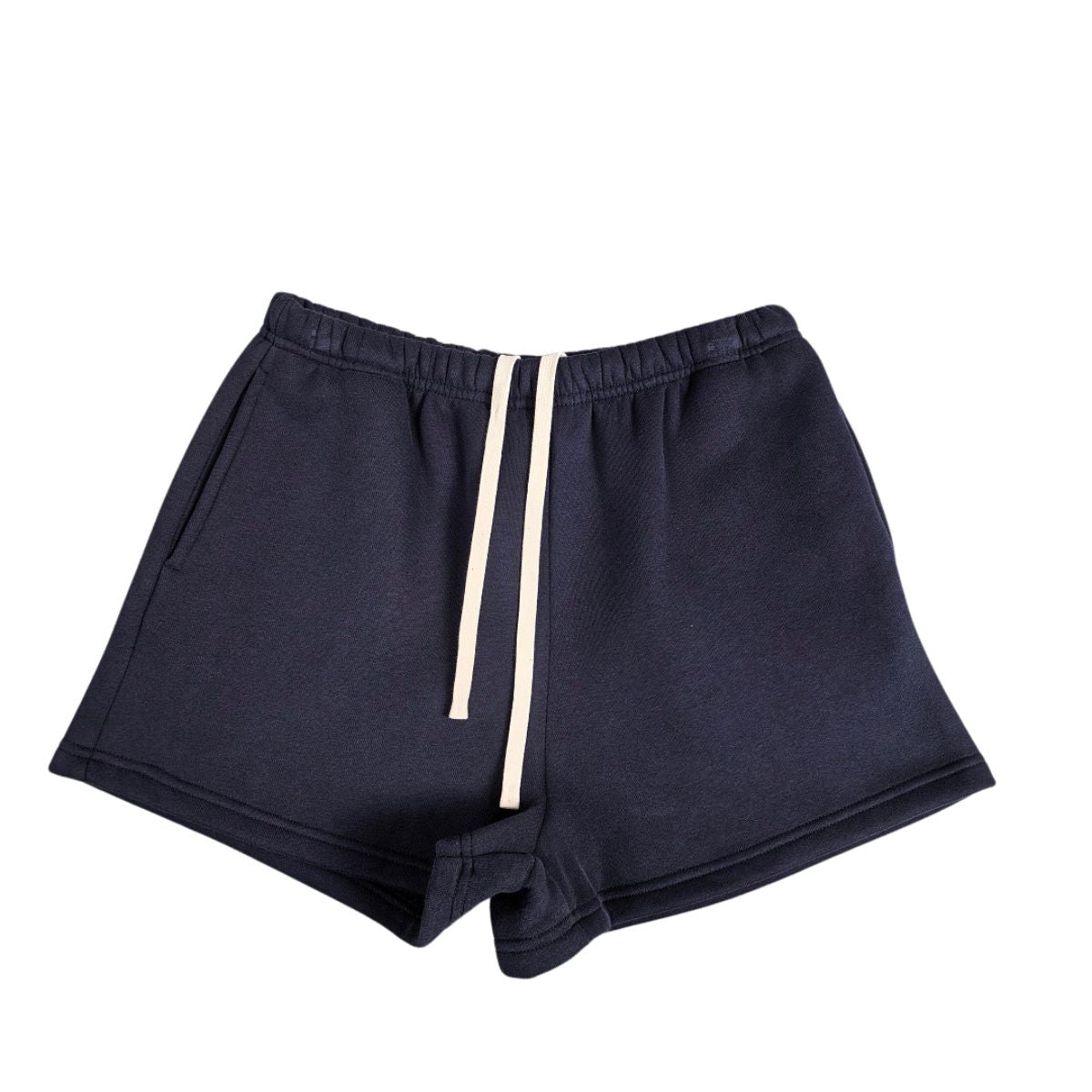Fleece‑Lined Drawstring Athletic Shorts